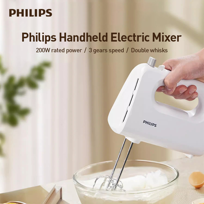 Kitchen Appliances For Restaurant - Philips Handheld Electric Egg Beater 3-Speed