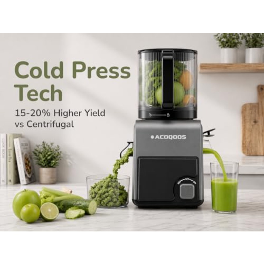 3-In-1 Cold Press Juicer For H - Juicer Cold Press Slow 评论和价格