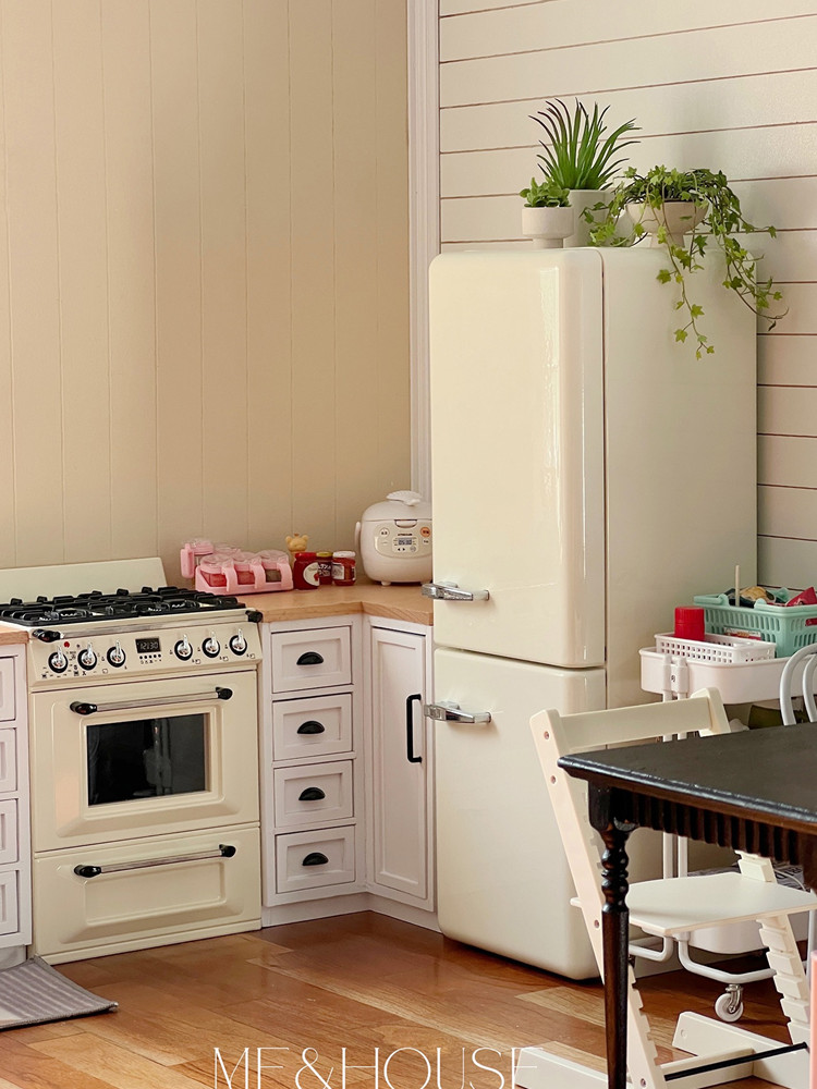 1/6 Doll House Model Furniture - Kitchen Appliances Toys 评论和价格