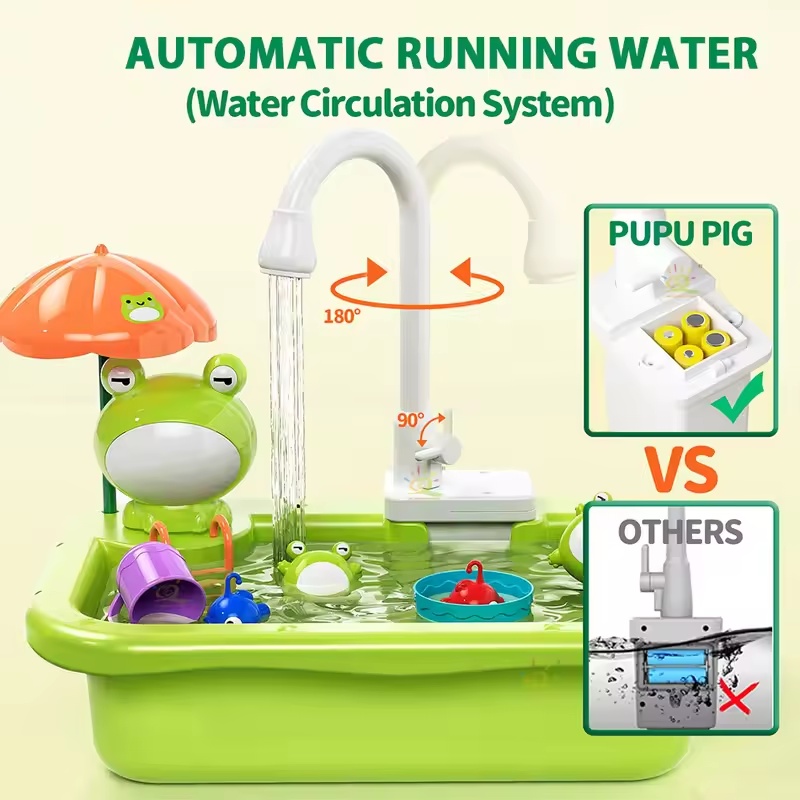 New Kids Kitchen Sink Electric - Kitchen Appliances Toys 评论和价格