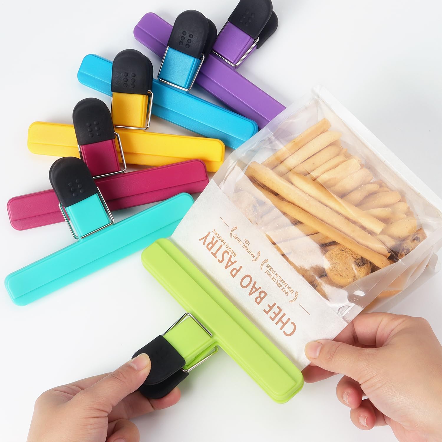 3-12PCS Multi Purpose Sealing  - Kitchen Appliances Holder 评论和价格