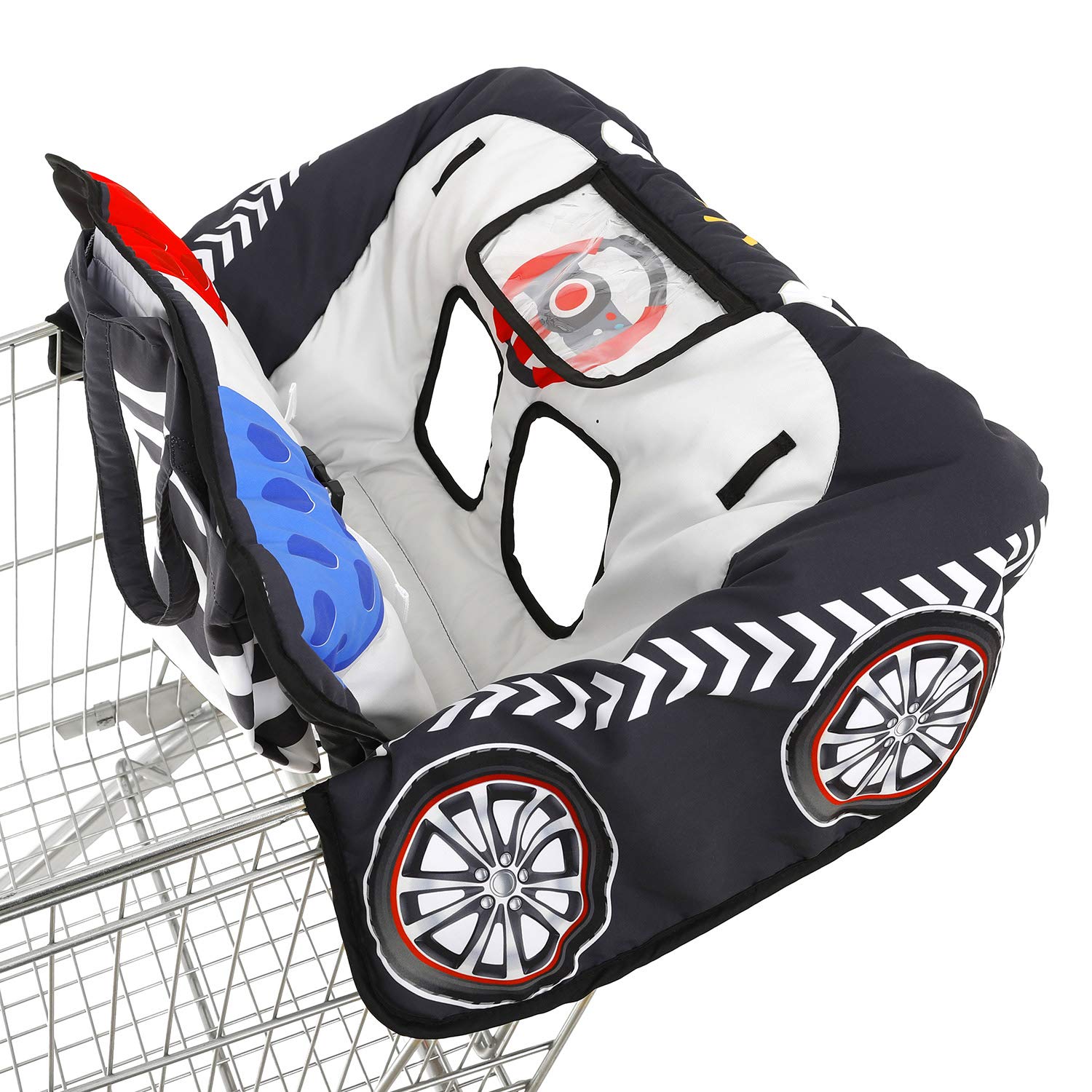 Cartoon Car Baby Shopping Cart - Kitchen Appliances Holder 评论和价格