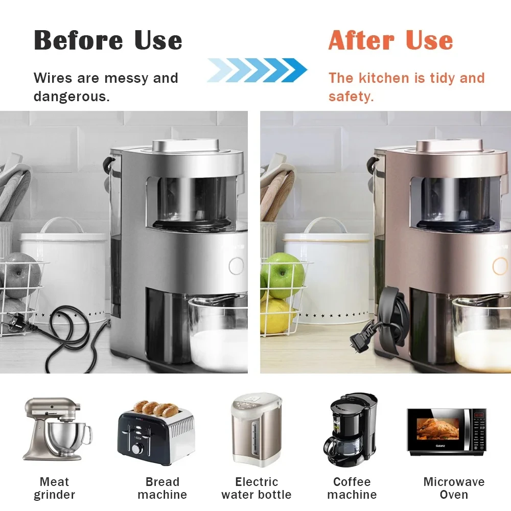 MAOYYE 6pcs/4pcs Cable Winder  - Kitchen Appliances Holder 评论和价格