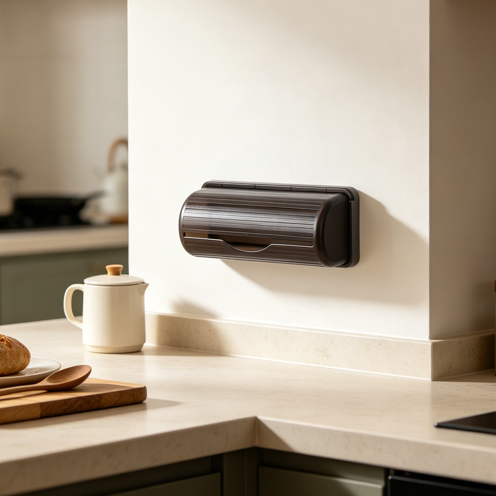 Wall Mounted Trash Bag Holder  - Kitchen Appliances Holder 评论和价格