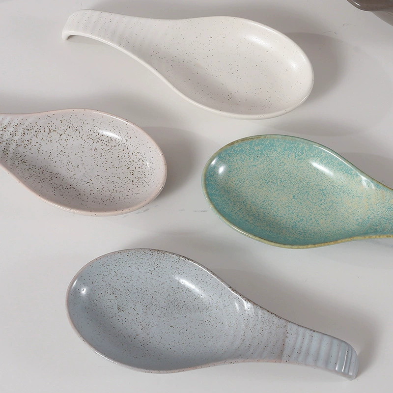Ceramic Spoon Rest for Stove T - Kitchen Appliances Holder 评论和价格